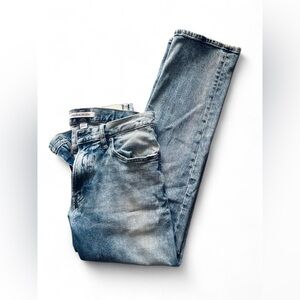 Calvin Klein Jeans Men's Light Blue Straight Jeans